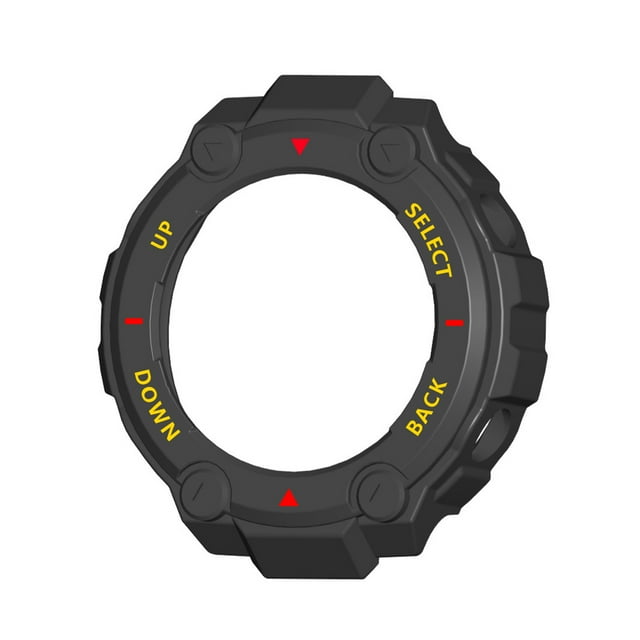 Reemplazo de la funda de TPU suave para Huami Amazfit T-Rex Pro Smart Watch Protector de m Romacci Estuche protector