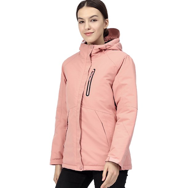 Anself Men Women Mountain Waterproof Ski Jacket Usb Heating Jacket Windproof Jacket Winter Warm Jacket For Camping Hiking Skiing Walmart Com Walmart Com