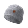 thumbnail image 1 of Gorro ACUSHLA de Lana Merino Tejido Unisex Gris Medio, 1 of 7