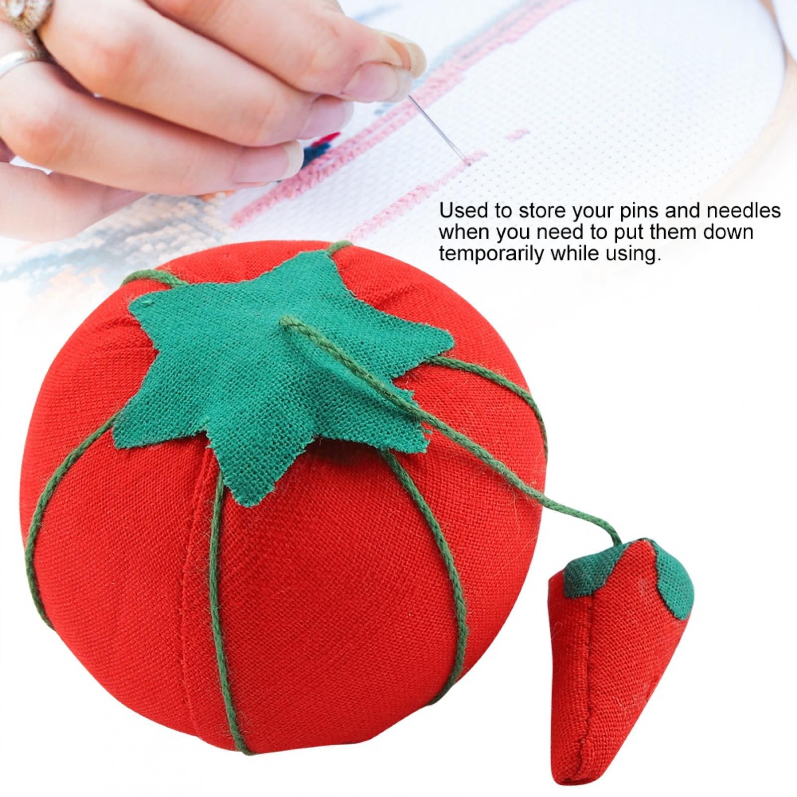 HOLDER PIN CUSHION Tomato Sewing needles cushion Sewing needle cushion  holder $9.54 - PicClick AU