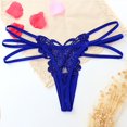 thumbnail image 3 of Ropa Interior Tanga Gibobby para Mujer Color Sólido Azul M, 3 of 3