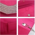 thumbnail image 3 of mirlewaiy Women's Evening Bags Formal Party Clutches Wedding Purses Cocktail Prom Handbags-rhinestone Rose, 3 of 6