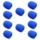 thumbnail image 4 of 10 fundas de repuesto para micrófono de espuma de esponja gruesa para conferencias Azul, 4 of 9
