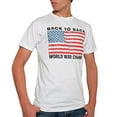 thumbnail image 2 of T-Shirt pour Homme « Back To Back World War Champs USA » Blanc (Très Grand), 2 of 3