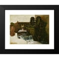 thumbnail image 2 of Adolph Tidemand 24x19 Black Modern Framed Museum Art Print Titled - Millstream (1838), 2 of 5