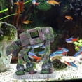 thumbnail image 3 of Aquarium Landscape Machine Dog Fish Tank Decorative Resin Landscaping Decoration Realistic Fish Tank Ornament, 3 of 5