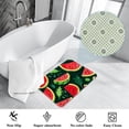 thumbnail image 3 of Watermelon Polyester Non-Slip Machine Washable Floor Mat: Outdoor Carpet Floor Mats, 3 of 6