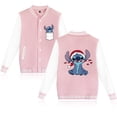 thumbnail image 3 of Sudadera con capucha Y2k Disney, chaqueta de béisbol Lilo Stitch, sudadera para hombre y mujer, chaquetas de hip hop Harajuku, ropa de calle, abrigos universitarios sueltos, 3 of 5