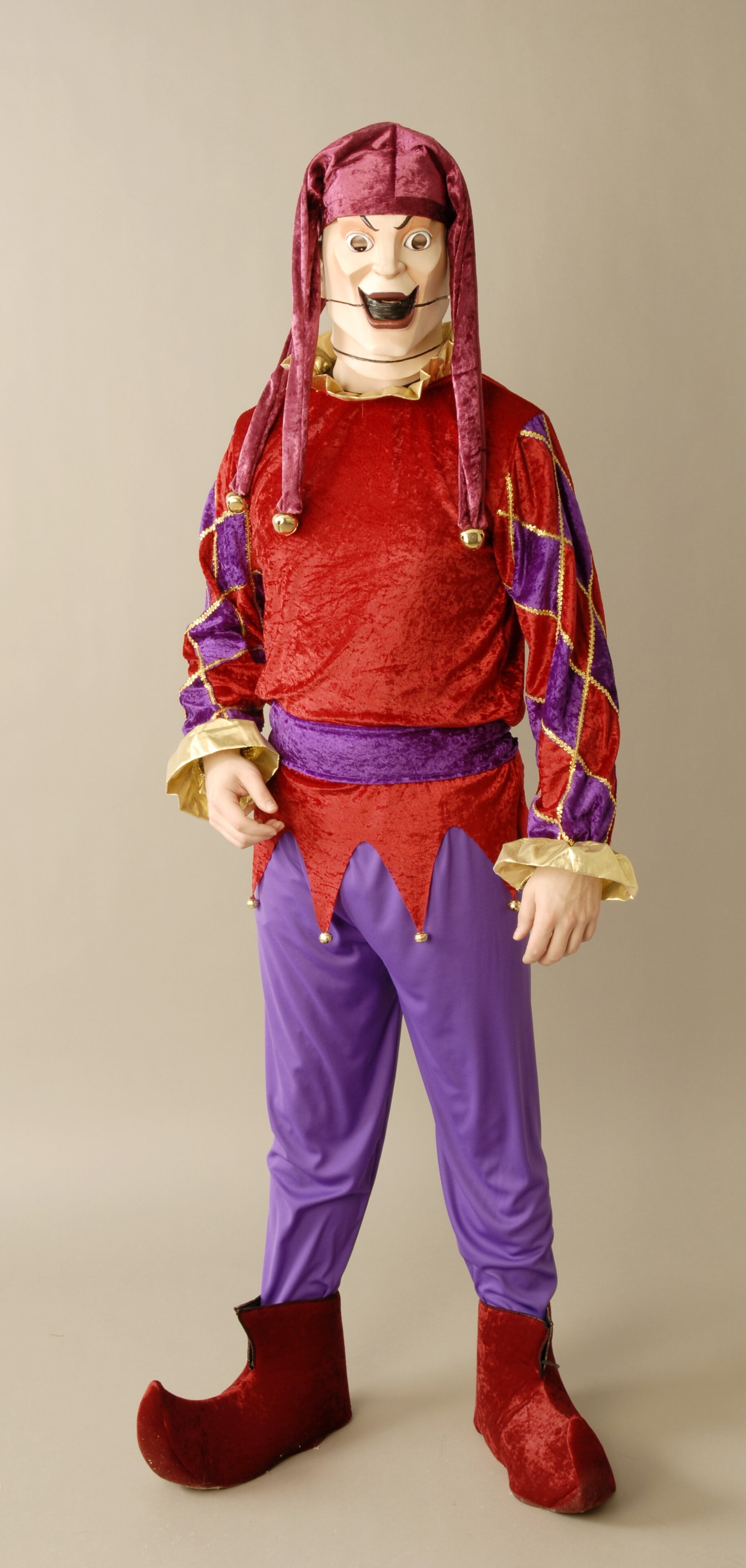 Puppet Master Jester Costume With Mask Adult
