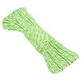 thumbnail image 2 of Cuerda fija luminosa para tienda de campaña de exterior de 4 mm, 31 metros, 9 núcleos, reflectante, paracaídas, para acampar al aire libre, senderismo, verde fluorescente., 2 of 14