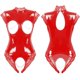 thumbnail image 1 of Traje de cuerpo fetiche erótico para mujer, traje de peluche sin entrepierna, Catsuit de látex de Pvc negro Wetlook gótico, lencería Sexy Porno, 1 of 4