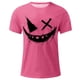 thumbnail image 4 of Blusas y camisas de manga corta con cuello redondo para hombre, blusas casuales de verano a la moda con cuello redondo y estampado para hombre., 4 of 4
