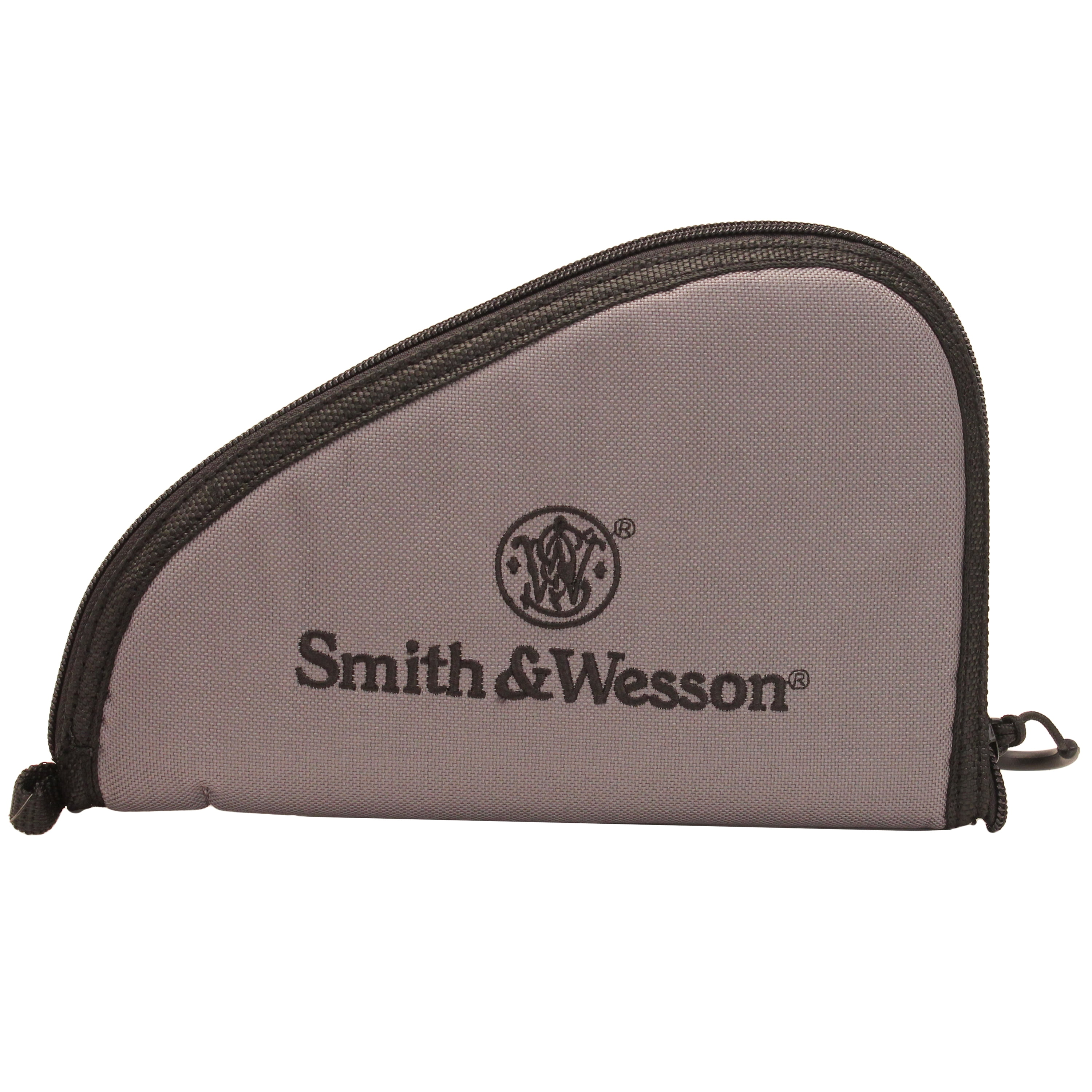 Smith & Wesson Accessories Defender Handgun Pistol Soft Carry Case (Small) - Black/Gray - 110018