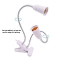 thumbnail image 2 of leyfeng Bombilla Flexible cuello de cisne alambre de aluminio cuello Clip-On Cable soporte de lámpara de escritorio Cable Base de luz para, 2 of 6