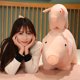 thumbnail image 5 of Muñeco de peluche de cerdito rosa para niños, muñeco de peluche de 40/60/80cm, almohada suave de Animal, regalo de cumpleaños, 5 of 5
