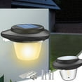 thumbnail image 1 of Lámpara de pared solar con sensor de movimiento para exteriores | Luz LED de seguridad con 3 modos de energía solar | Iluminación solar ABS impermeable para jardín, valla, patio, porche, 1 of 5