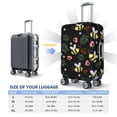 thumbnail image 6 of Daiia Bees Luggage Cover, Thickened Washable Travel Luggage Covers, Elastic Unique Baggage Covers for 18-20 inch Luggage-Medium, 6 of 9