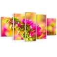 thumbnail image 2 of Belles Fleurs de Bougainvillier Roses - Impression d'Art Floral sur Toile, 2 of 3