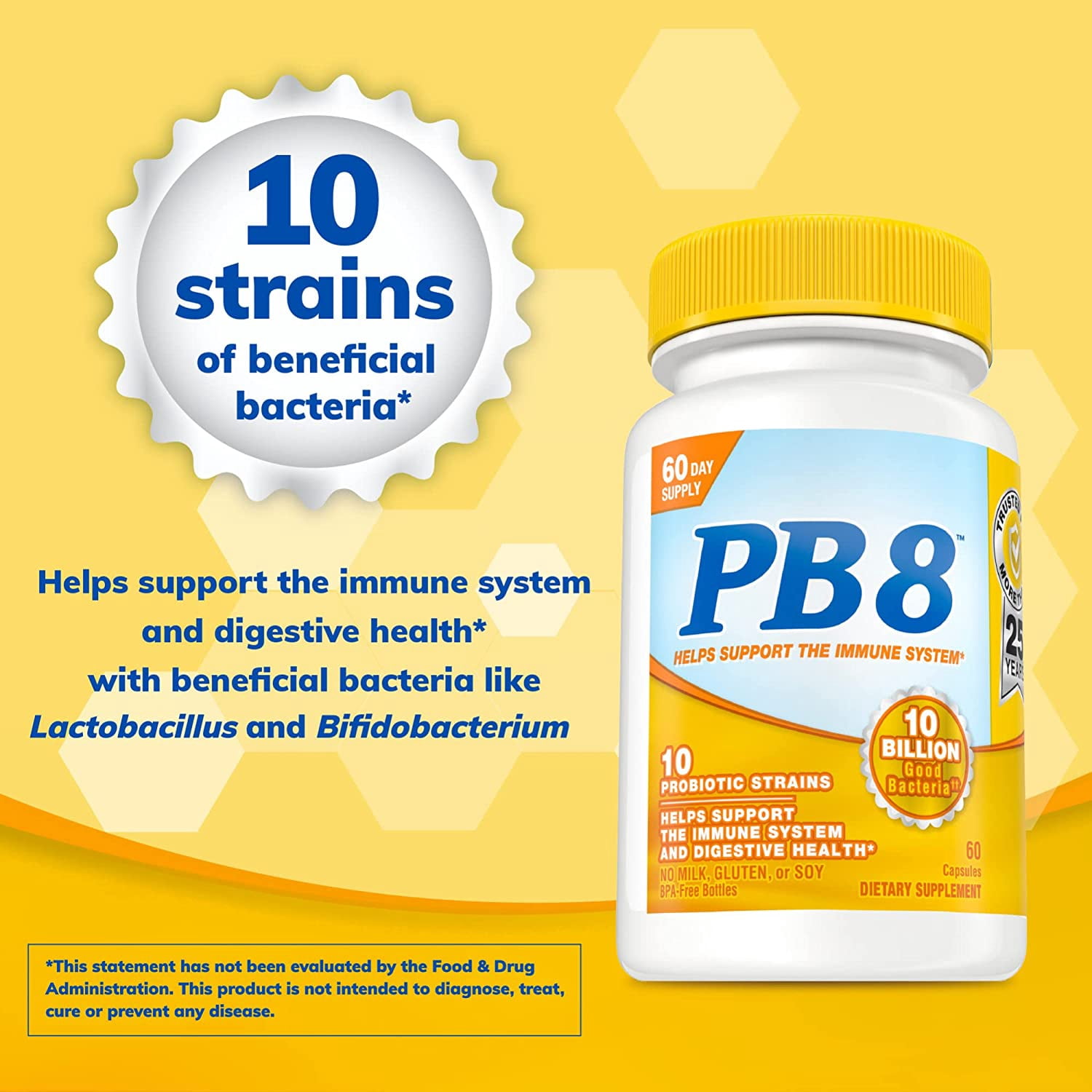 PB8 Probiotic | 60 Capsules