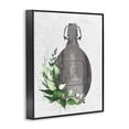 thumbnail image 2 of Stupell Industries French Country Vintage Bottle with Bathroom Herbs Black Framed Giclee Art, 16 x 20, by Lettered and Lined, 2 of 8