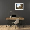 thumbnail image 3 of Panini, Giovanni Paolo 14x11 White Modern Wood Framed Museum Art Print Titled - Capriccio of Classical Ruins, 3 of 4