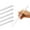 White, variant on Porcelain Chopsticks Set of 5, Ceramic Chinese Chopsticks Easy To Clean, 9.6-Inch
