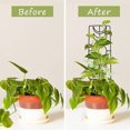 thumbnail image 3 of Enrejado de fase lunar para plantas de interior, enrejado para plantas trepadoras, enrejado pequeño para jardín, enrejado para plantas en maceta, enrejado de alambre de metal para plantas de interio, 3 of 5