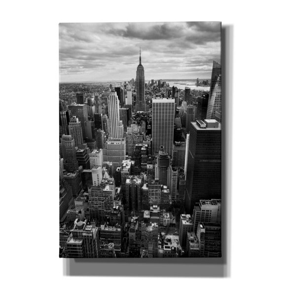 Epic Graffiti 'NYC Downtown II' by Nina Papiorek, Canvas Wall Art, 18"x26"
