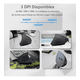 thumbnail image 2 of Mouse Vertical Inalámbrico 2.4g Ergonómico, Recargable Negro, 2 of 4