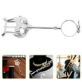 thumbnail image 2 of BRIGHTFUFU 1 PC Duradero Clarinet Music Stand Portable Music Puntaje Música Música Soporte (Plata), 2 of 8