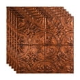 thumbnail image 1 of FASÄDE Traditional 2 Decorative Vinyl 2ft x 2ft Lay in Ceiling Panel in Moonstone Copper (5 Pack), 1 of 5
