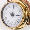 thumbnail image 2 of Clock, Wall Mounted Tester Copper Shell Marine For Weather Station, Wall Hanging Boat Using Clock, 115mm, 2 of 5