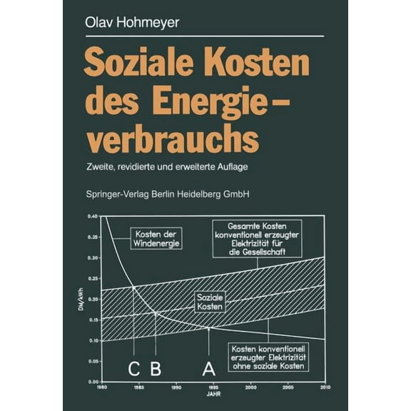 Soziale Kosten Des Energieverbrauchs: Externe Effekte Des ElektrizitÃ¤tsverbrauchs in Der Bundesrepublik Deutschland, (Paperback)