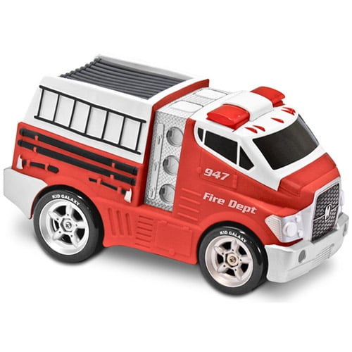 Kid Galaxy Soft, Safe and Squeezable Jumbo Light and Sound Fire Truck