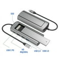 thumbnail image 6 of 6-In-1 M.2 SSD HUB USB C Docking Station with Disk Storage 3.0 Type to Compatible- Laptop for Laptops, 6 of 8