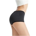 thumbnail image 4 of Elainilye Fashion Shapewear Underwear Ladies Seamless High Waist Butt Lifting Panties Skin Friendly Lifter Body Shaper Pants,Black, 4 of 4