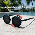 thumbnail image 6 of Adjustable ND Sunglasses Photochromic Lens for Driving Outdoor Sports Lightweight Aluminum Magnesium Frame HD Vision, 6 of 9