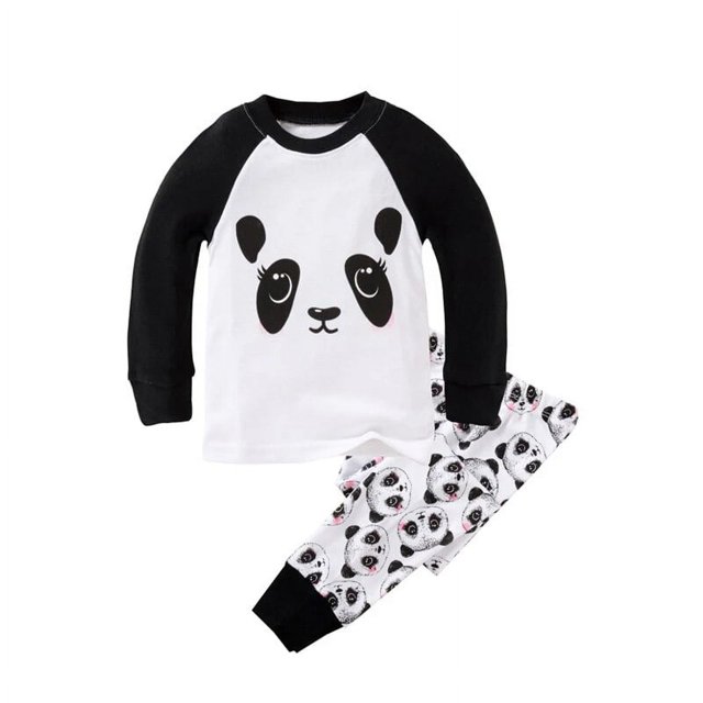 Phoebe Cat-Conjuntos de pijamas para niños, ropa de dormir de dinosaurios para niños, ropa de dormir de Navidad para niñas, pijamas de cebra, Tigre, mariposa y búho