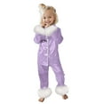 thumbnail image 2 of Hiijoy Big Girls Pajamas Long Sleeve Shirt and Pants Sleepwear Homewear, Sizes 2-14, 2 of 5