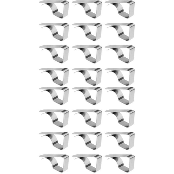 24 Pcs Tablecloth Clip Tablecloths Party Table Cloth Clamp Metal Stand Table Cloth Holder Clips Tablecloth Holder