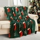 thumbnail image 4 of Christmas Cute Socks Print Blanket Soft Warm Sofa Bed Office Travel Multipurpose Blanket, 4 of 8
