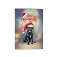 thumbnail image 2 of Merry Christmas Cane Corso Santa Hat Xmas Tree Winter Holiday Travel Passport Wallet Italian Mastiff Dog Lover Gifts Idea PU Leather Passport Holder Cover - 01013, 2 of 5