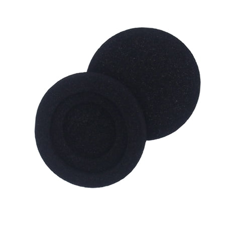 1 pair Foam Headphone Covers For Jabra evolve 20 20se 30 30II 40 65 65 , Black