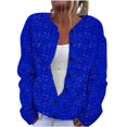thumbnail image 2 of Puntoco Blusa Estampada De Moda Para Mujer, Blusa De Manga Larga, Sudadera Con Bolsillos Y Capucha, 2 of 5