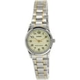 thumbnail image 2 of Casio Women's LTPV001SG-9B Two Tone Silver Gold Stainless-Steel Plated Japanese Quartz Fashion Analog Watch, 2 of 6