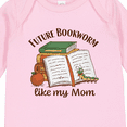 thumbnail image 4 of Inktastic Future Bookworm Like My Mom Boys or Girls Long Sleeve Baby Bodysuit, 4 of 5