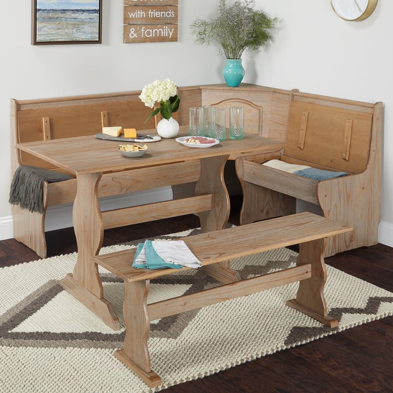 TMS Knox 3-Piece Kitchen Set, Dinette Furniture with Dimensions