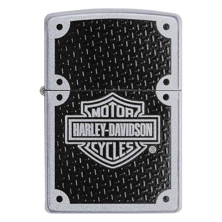 Zippo 24025 Harley Carbon Fiber, Street Chrome - Walmart.com