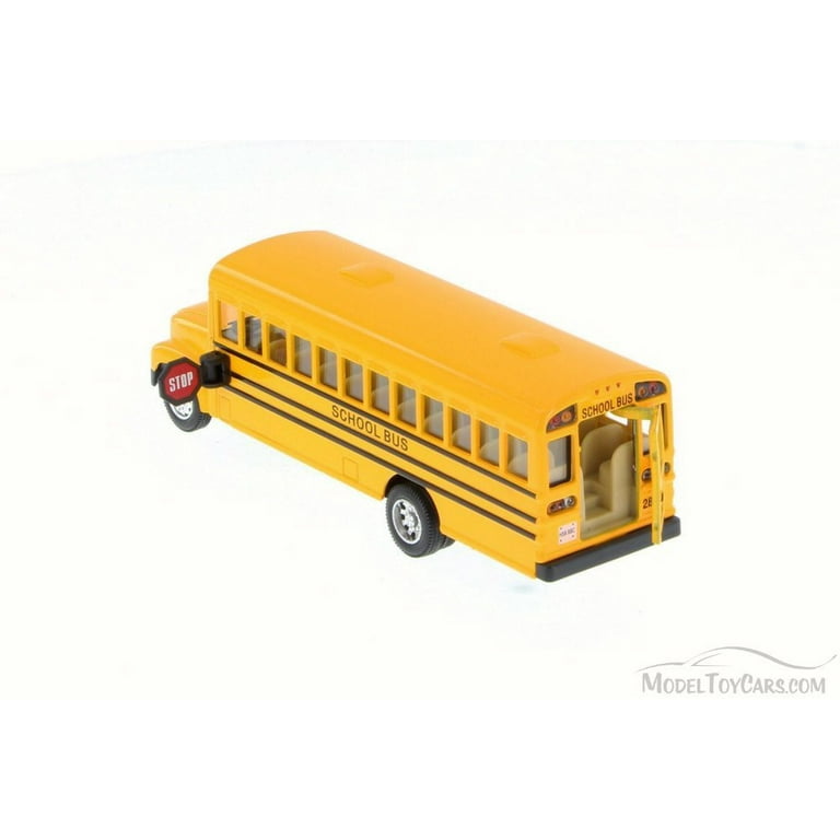 School Bus Yellow Kinsmart 6501D Diecast Model Toy Car Brand