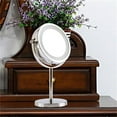 thumbnail image 1 of Makeup Mirror 7 Inch LED Makeup Mirror With Light 360 Degree Rotating Double Sided Lighted Mirror Portable Magnifying Vanity Mirror, 1 of 8